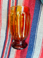Orange Glass Vase