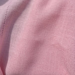 Pink Linen Tablecloth