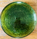 Textured Green Plates